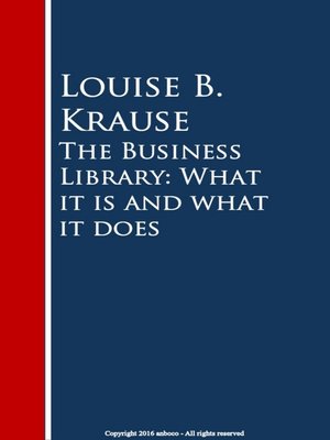 cover image of The Business Library